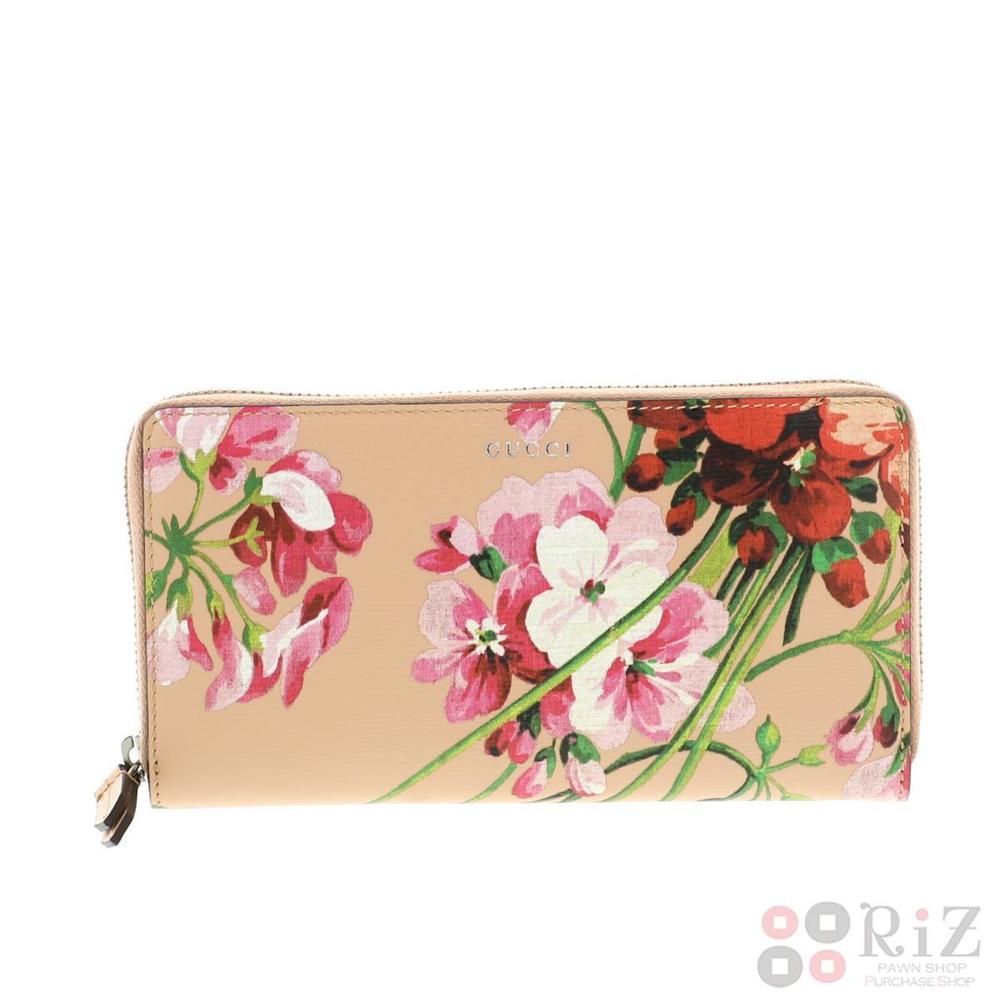 Gucci Blooms Fastener Long Wallet Pink S